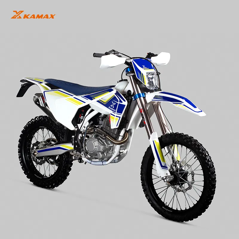 KAMAX Motocross Dirt Bike 250cc 4 zamanlı Moto Enduro motosiklet satılık kir bisiklet yetişkinler için