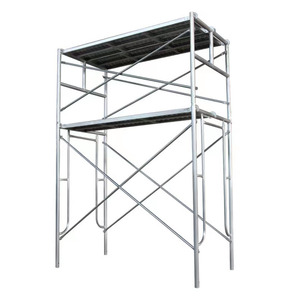 XuYang Engrosado galvanizado etapa rápida Escalera Marco móvil trapezoidal ringlock andamio para uso en la construcción