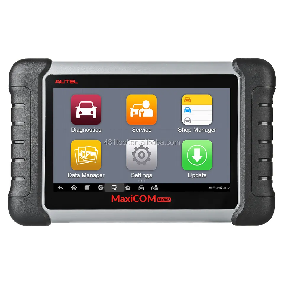 Autel MaxicomMK808自動車用ツール7インチLCDタッチスクリーン携帯性自動診断オイルリセットサービスツールコードリーダー