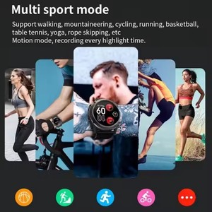 Schlussverkauf NX9 Smart Watch Gesundheitsüberwachung kompletter Touchscreen - kompatibler Herzfrequenzmesser smart Armbanduhr für Männer Android iOS - Product Image 2