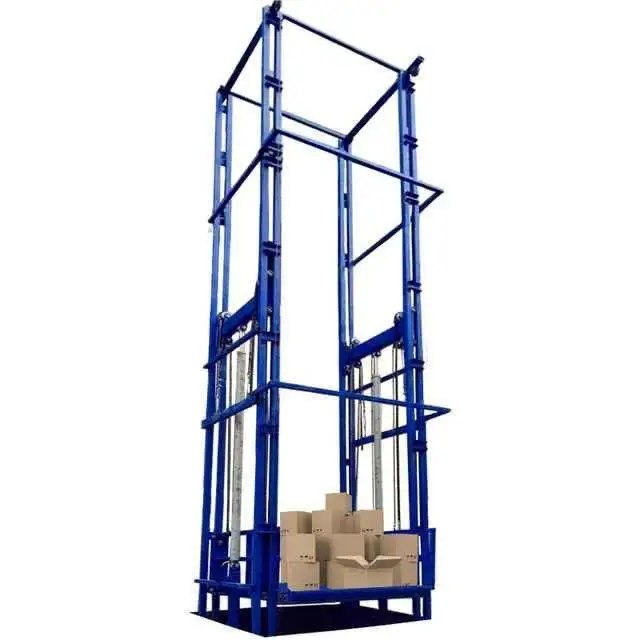 CE ISO Electric cargo lift 10m height warehouse cargo lift tables goods lift platform aerial work platform