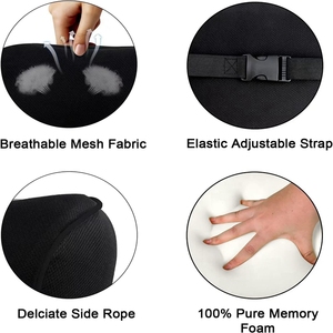 Hỗ trợ gối-Cải thiện tư thế, thúc đẩy giảm đau lưng-Ghế văn phòng cao cấp hỗ trợ lưng-gối thắt lưng cho xe hơi, đi văng - Product Image 4