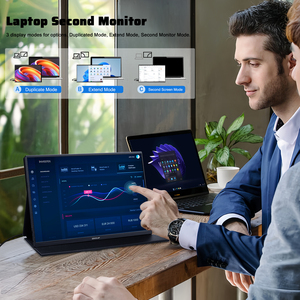 14 Inch Portable 1920*1200P LCD Touch Screen <strong>Monitor</strong> with USB Display Compatible with <strong>Computer</strong> PC PS4 PS5 - Product Image 4