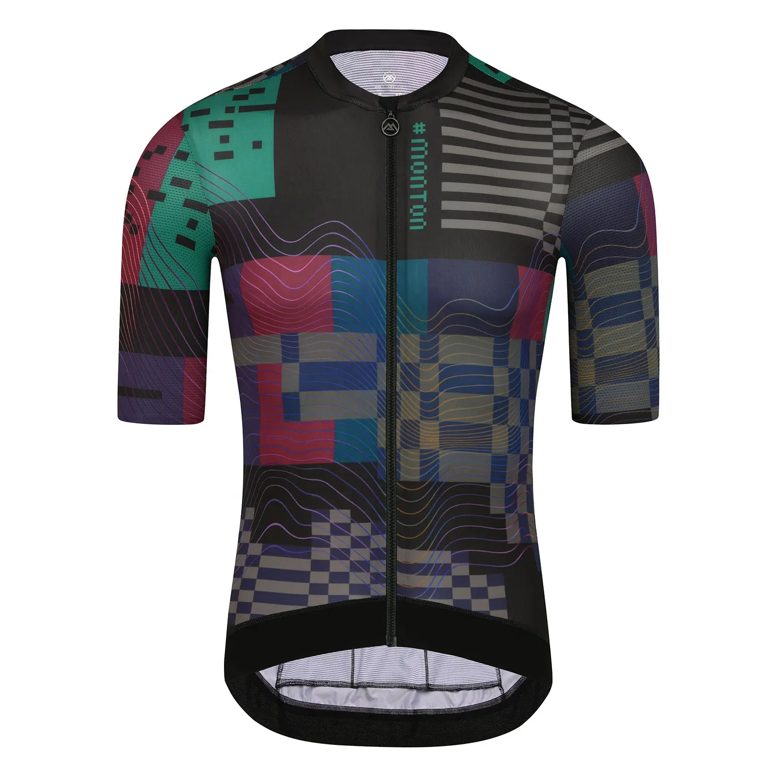 Monton-ropa de ciclismo con protección UV para hombre, camisas de talla grande, ropa de ciclismo