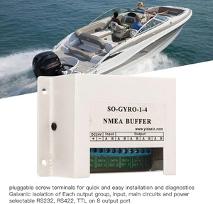 Matsutec NMEA0183 NMEA Buffer SY-1-4 NMEA 1 <strong>Input</strong>, 4 <strong>Output</strong> Marine <strong>Serial</strong> Line Splitter Isolating Buffer for 24V Circuit Systems - Product Image 4