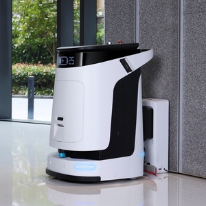 Máy lau sàn <span class=keywords><strong>Robot</strong></span> công nghiệp điện mới với các tính năng chà và lau cho các tổ hợp văn phòng - Product Image 5