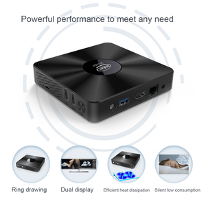 Mini PC de escritorio compacto, ordenador de escritorio privado T92 Z8350 de cuatro núcleos, win10, gráfico HD, Linux Ubuntu Slim client sever todo en uno, novedad de 2021