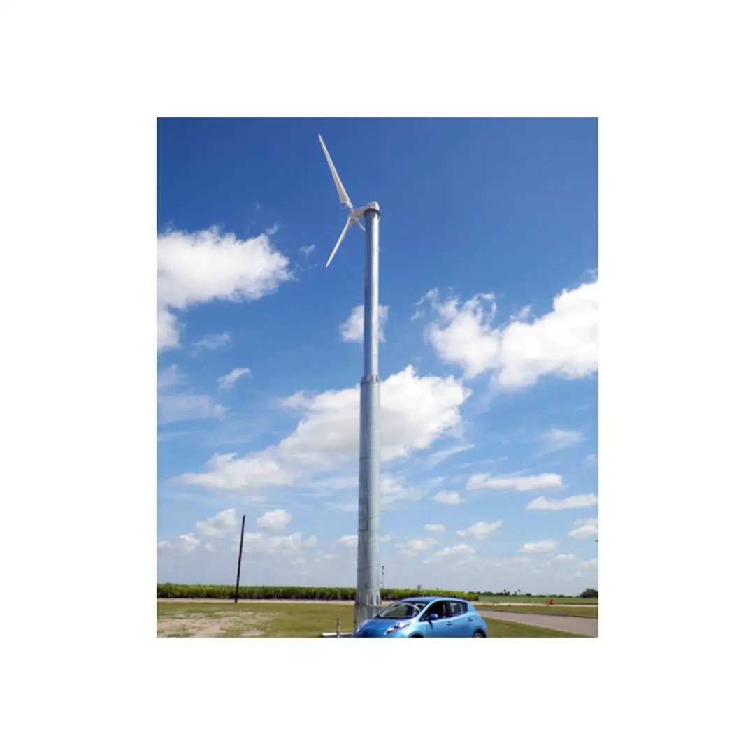Torre de energía eólica de cooperación amistosa 3Kw 5Kw Generador de viento automático con revestimiento de viento 220V 5Kw para ventana
