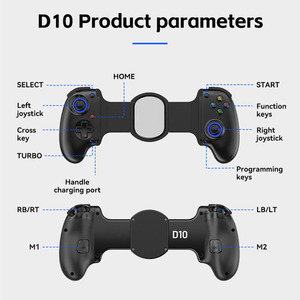 Precio barato Joystick Wireless Mobile Gaming D10S Gamepad BT Game Controller para teléfono Android - Product Image 5
