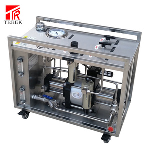 Presión hidrostática 10-30000psi Equipo de prueba Válvula de control Unidad de Prueba Hidrostática Extintores Banco de prueba