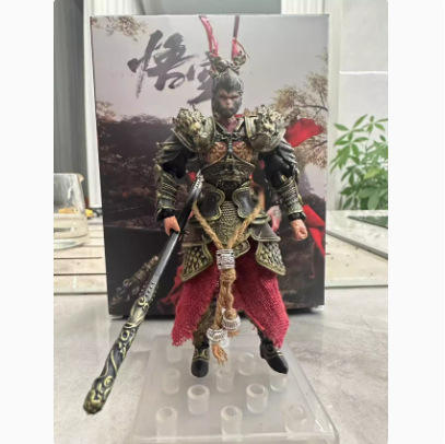 black myth-golden armor movable figure model about 12cm high