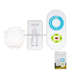 Hohe Qualität DC12-24V 18A RF Wireless 5 Tasten Touch Rgb Bunte Controller 433MHz Fernbedienung RF LED-Controller für LED-Streifen - Product Image 3