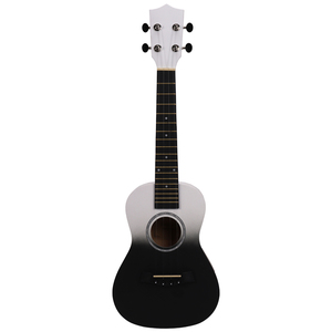 Cuerpo de ukelele degradado de 23 pulgadas con tablero de dedo de tilo con cuerda de nailon ABS Ukelele colorido de excelente diseño para principiantes - Product Image 4