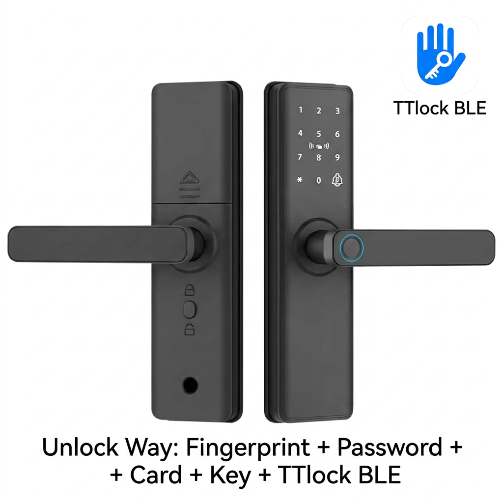 TTlock BLE+Huella dactilar + Contraseña + Tarjeta + Llave