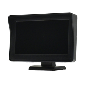 Monitor de coche de 4,3 pulgadas, pantalla de imagen de marcha atrás de entrada AV bidireccional de escritorio, monitor LCD de coche - Product Image 3