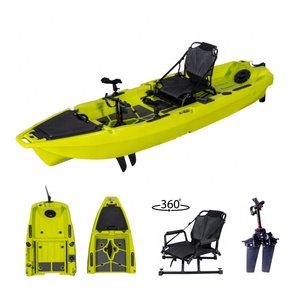 Yeni 2 veya 3 adet modüler ayrılabilir kayak plastik HDPE/LDPE 4.5m kick up ve pervane ayak pedalı motor kayık seçtiğiniz için - Product Image 6