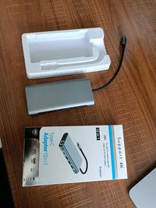 Wholesale USB C Hub 10 in 1 Retail to VGA Adapter +RJ45 Lan Ethernet +SD TF USB-C 3.0 +3.5mm <strong>Audio</strong> Video for MacBook Pro - Product Image 2