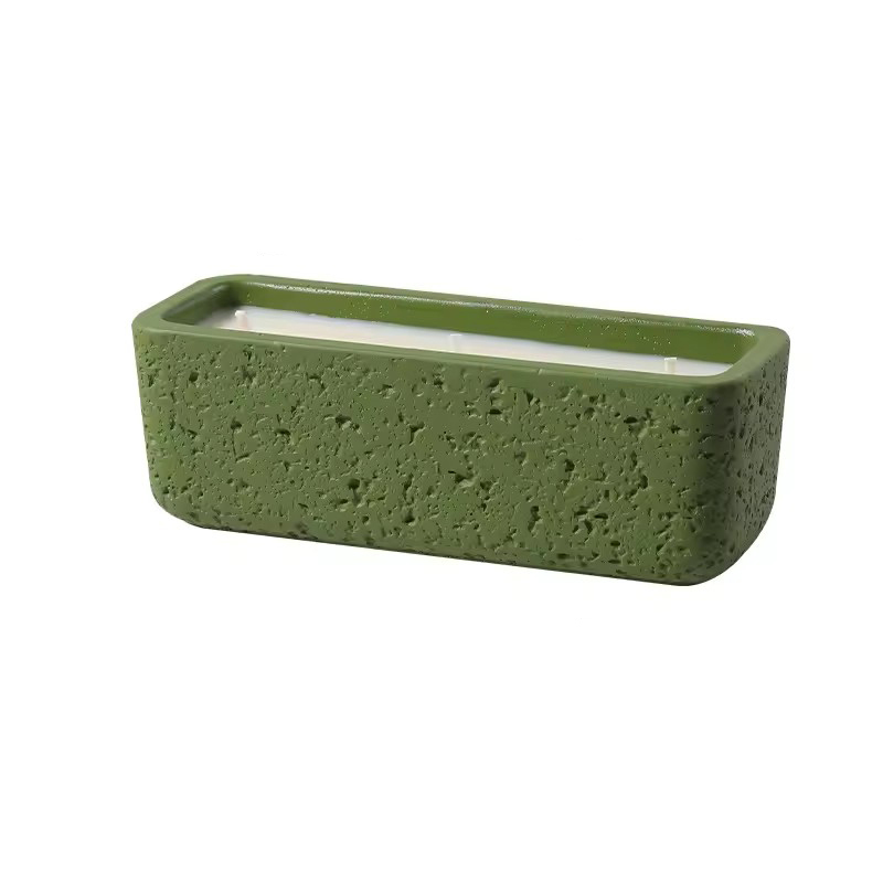 Carré vert olive