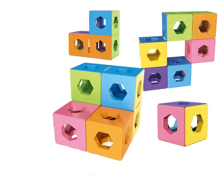 Doe-Het-Zelf Speelgoed Magische Intelligentieblokken Assembleren Puzzelspeelgoed Meerdere Vervorming Magische Kubusblokken Speelgoed