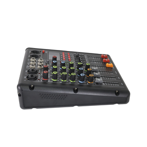 Professional 4-Ch DSP Audio Mixer Console DSP with Blue Tooth USB Sound Card 48V Phantom Power HD Player &amp; Digital <strong>Recording</strong> - Product Image 4