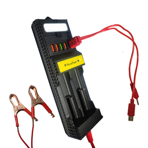 12-24v Clip <strong>Charger</strong> <strong>One</strong> to Two Data Line 5v/3-5A with 5 USB Crocodile Clip <strong>Charger</strong> - Product Image 5