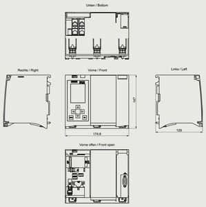Siemens SIMATIC S7-1500デジタル入出力モジュール6ES75211BH000AB0/6ES7521-1BH00-0AB0 RS485 PAC & 専用コントローラー - Product Image 6