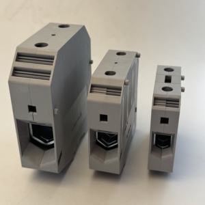 Conector de alimentación de salida 1 en 1 montado en riel Din tipo tornillo, bloque de terminales PCB de PC de alta corriente fabricado en automóviles RUKH50 - Product Image 5