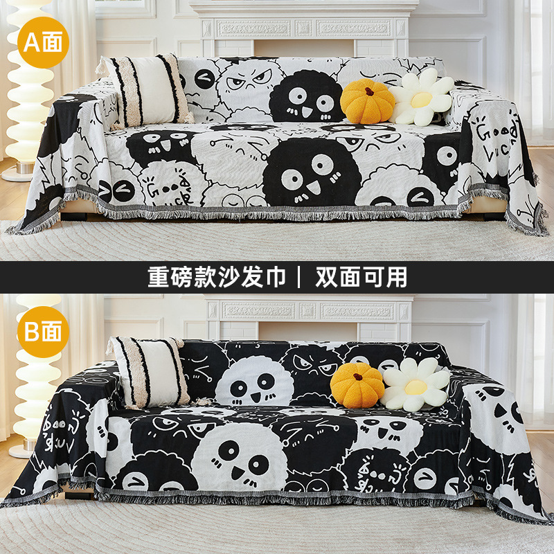 Black and white coal balls