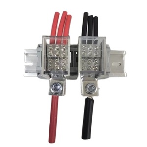 Bus Bar Power Distribution Block DC Ukk <strong>250a</strong> 12V Screws Terminals Automotive Electrical Wire Terminal Block <strong>Busbar</strong> - Product Image 1