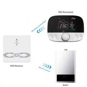 Smart lifr wifi termostato senza fili tuya Wifi Smart termostato di temperatura per caldaia a Gas funziona - Product Image 5