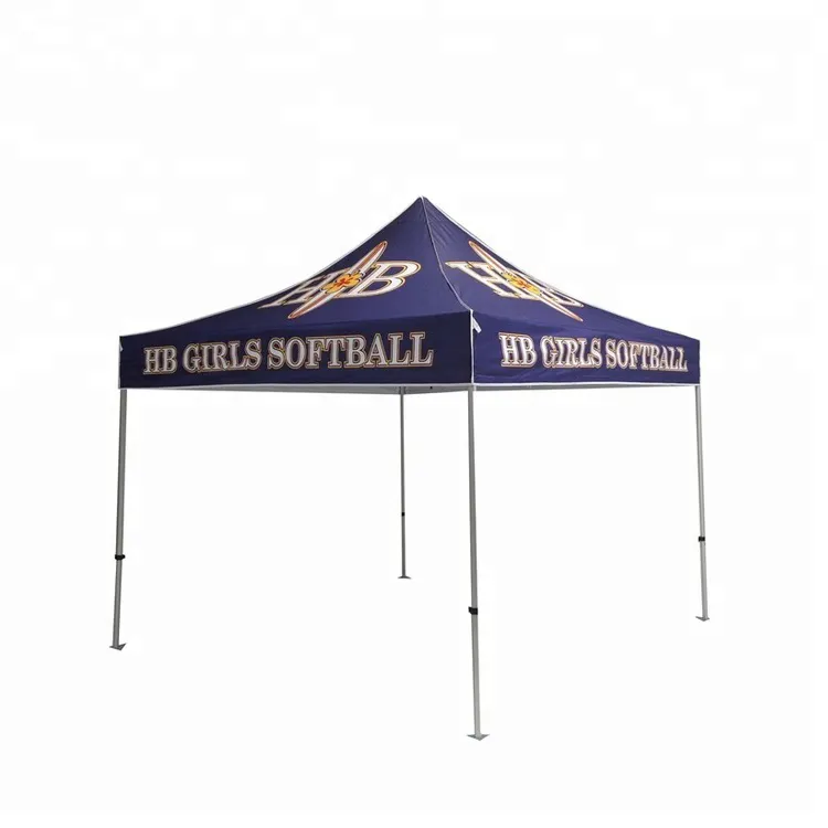 Tenda da sole per eventi con stampa personalizzata pieghevole promozionale 3x3 tenda da sole Pop-Up con Logo per feste tende da esterno per fiere