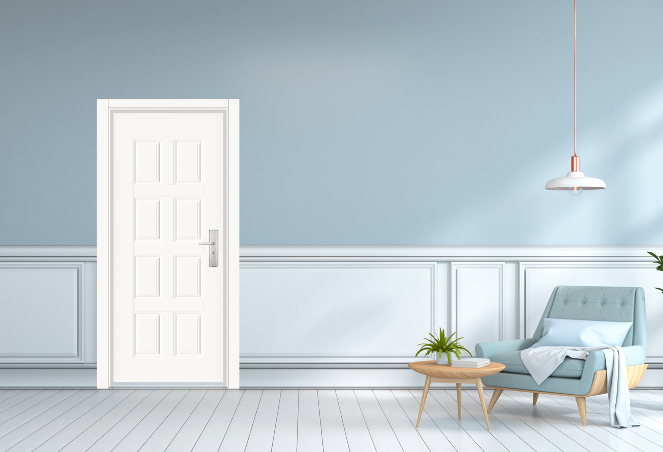 New Product Best Price Interior Door Modern Steel Wood Internal Doors Interior