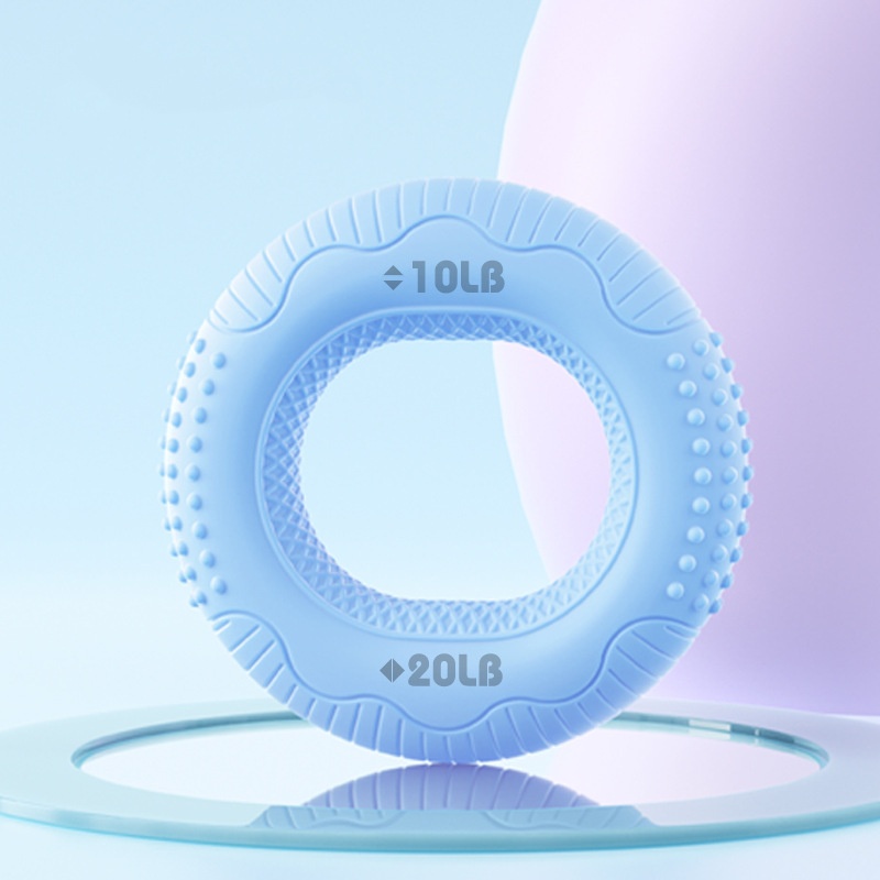 Motif lotus-bleu glacier 10-20lb
