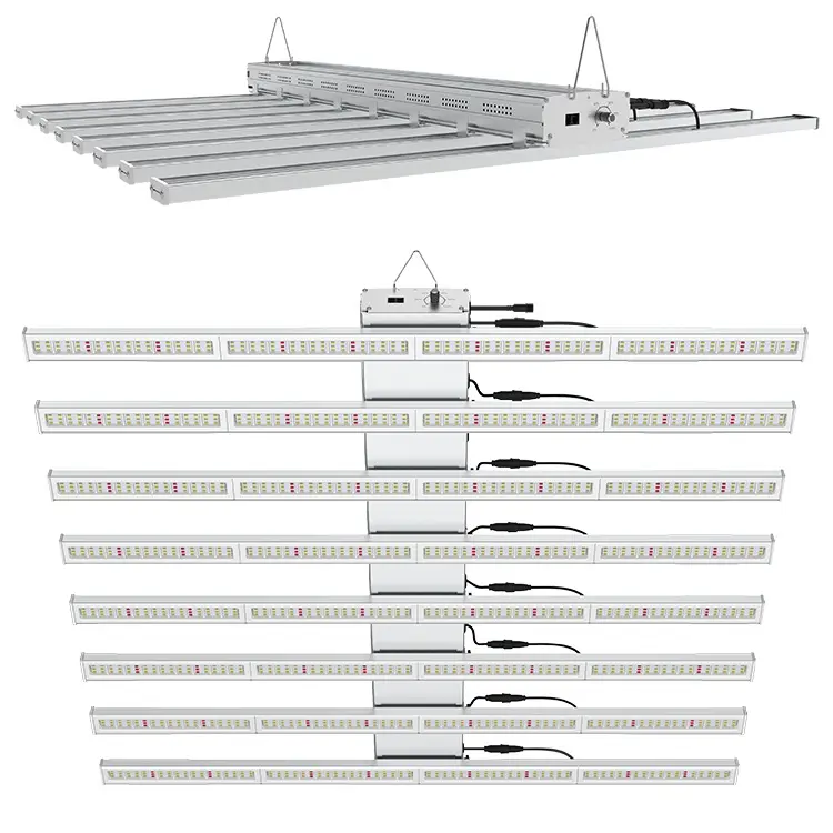 Lampe horticole de croissance Led avec Samsung lm301b/lm561c, 300/600/800W, éclairage blanc froid et chaud, installation facile, original