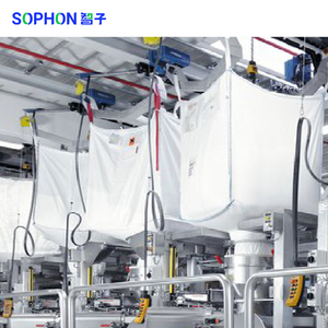 Descargador industrial de bolsas grandes sin polvo SOPHON, máquina automática de descarga de bolsas a granel, sistema de descarga de desembalaje - Product Image 4