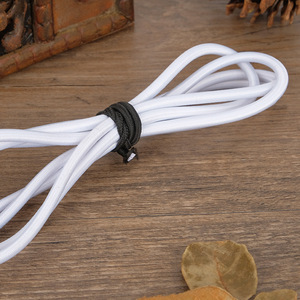 Colorful Stretch Round <strong>Elastic</strong> Cord Rope 1-15 mm Multi Colors PP Wrapped <strong>Elastic</strong> Drawstring Cord Band for Garment - Product Image 3