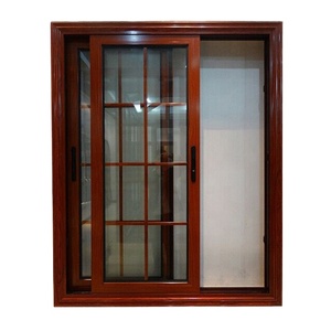 DRUET Factory Directly Supply Sliding <strong>Windows</strong> Triple Glazed Hurricane Impact <strong>Windows</strong> PVC Sliding <strong>Window</strong> - Product Image 5