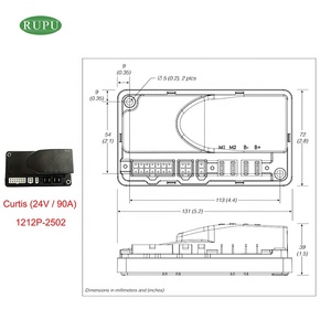 Sostituzione del Controller del motore cc programmabile CURTIS 1212P-2501 24V