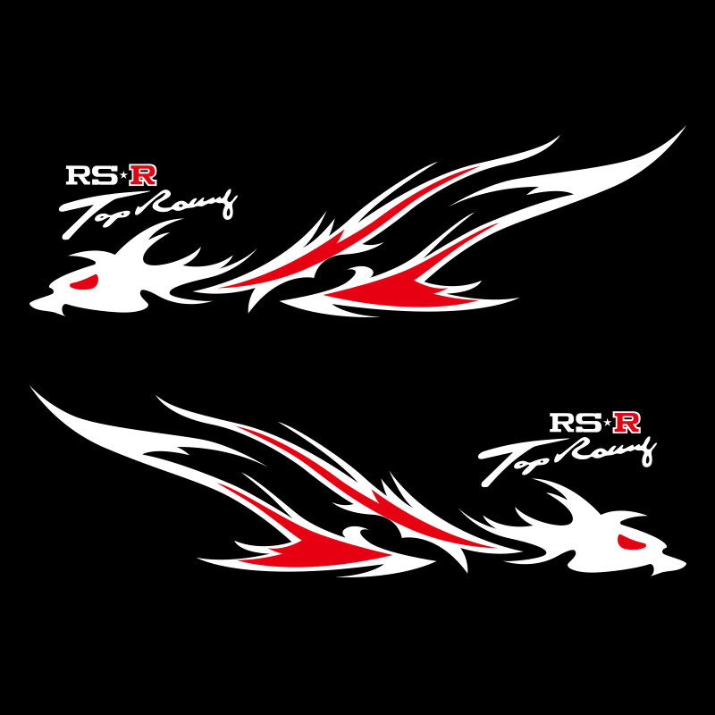 White+red 1pair