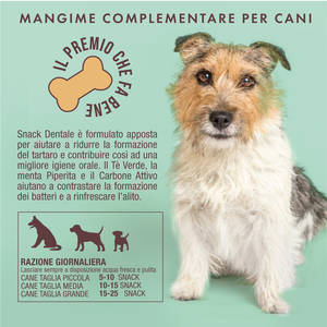 Organic Newly Formulated Dental Pet Snack Bad Breath Tartar Teeth Clean Made <strong>Italy</strong> Tasty Beef Chicken Flavored <strong>Meat</strong> Material Bag - Product Image 3