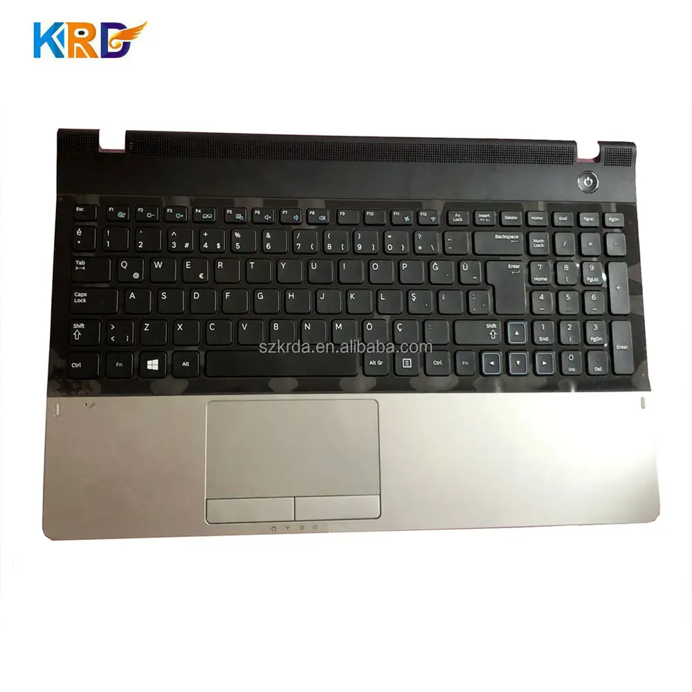 Tastiera per poggiapolsi topcase per Laptop per Samsung NP300 NP300E5A NP305E5A 300 e5a 305 e5a 300 v5a tastiera turca