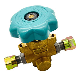 QF-T3 CNG管道阀20MPa DN4天然燃气阀套圈型孔6黄铜制成 - Product Image 2