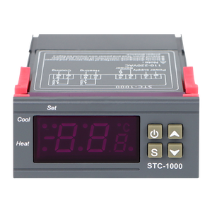 Controlador de temperatura para el calentador de agua, termostato, incubadora, pantalla digital electrónica, sensor de temperatura, control de temperatura, 1, 2 - Product Image 1