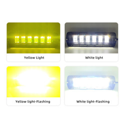 Yellow and white light+multi-mode