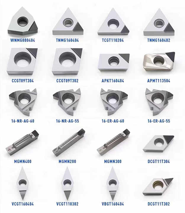 PCD Diamond Inserts VBGW/VCGT160404, PCD Inserts for Aluminum Processing