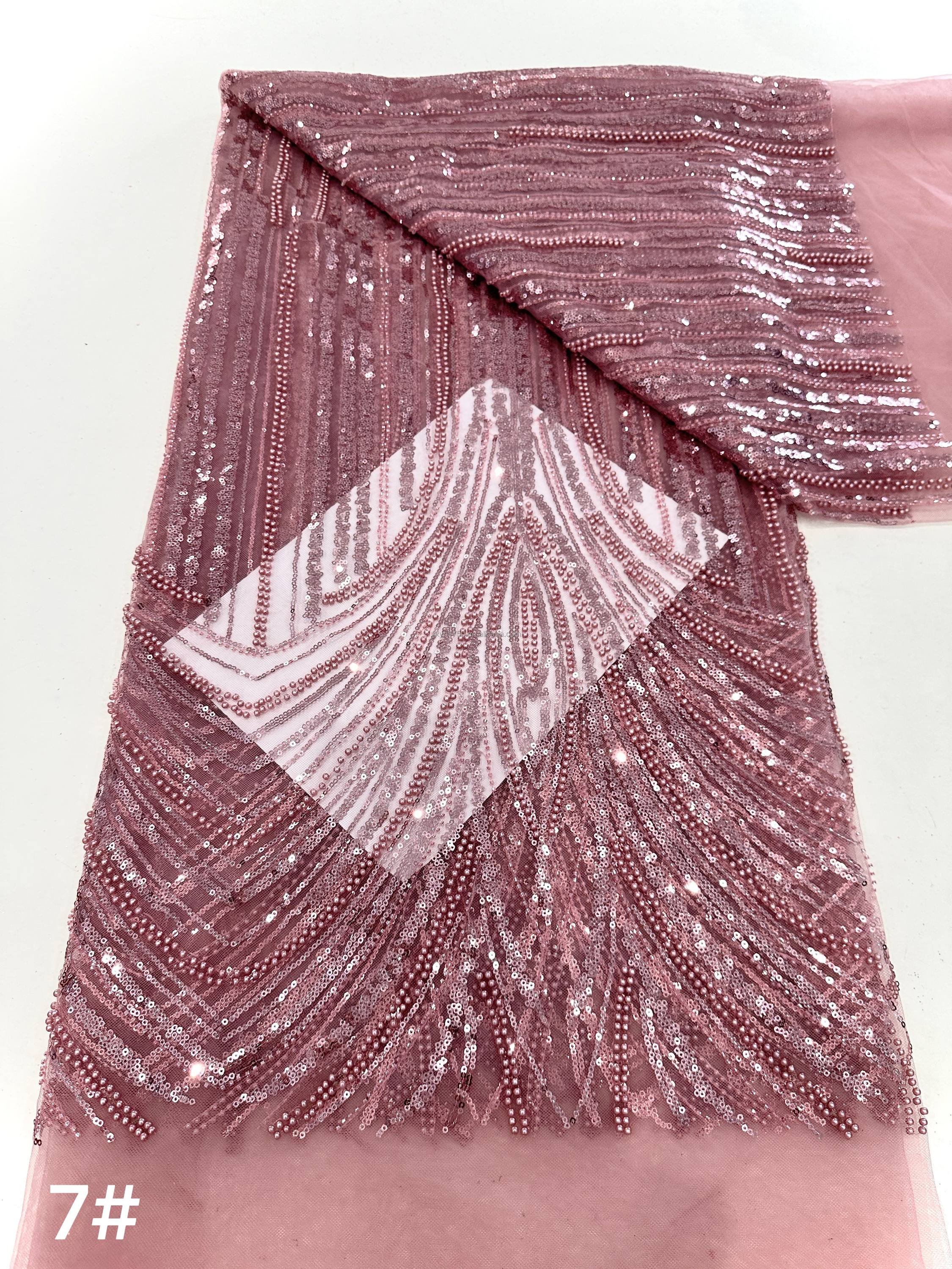 G3584-7#Dusty Pink