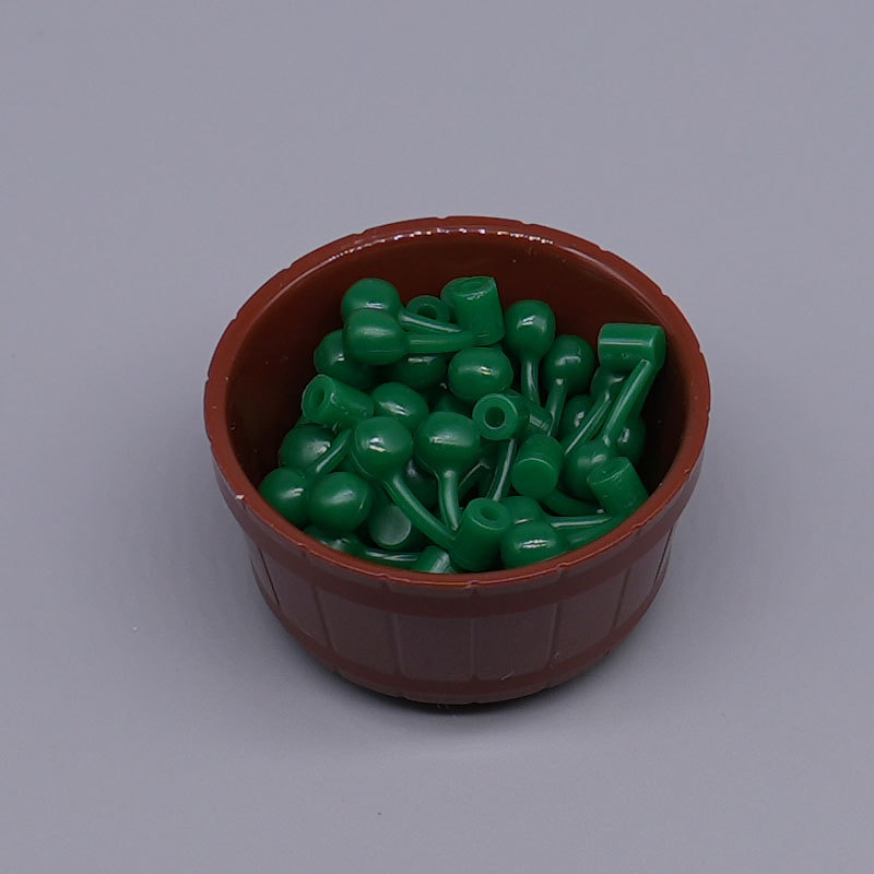 Pack de fruits cerise verte avec bol (20 pièces)