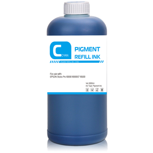 爱普生Surecolor P900 P10000 P20000 P10080 P20080 P10070 P20070 P700 P708 P908打印机用Winnerjet 6色颜料墨水1000毫升