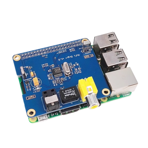 Compatible con Raspberry Pi 3/2 Alternativa HIFI DIGI + Tarjeta de sonido digital I2S SPDIF