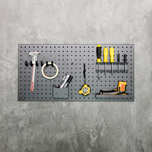 Thép không gỉ Pegboard thiết lập hiển thị móc công cụ Phụ Kiện Dụng Cụ Bảng Tường Tổ chức Pegboard - Product Image 5